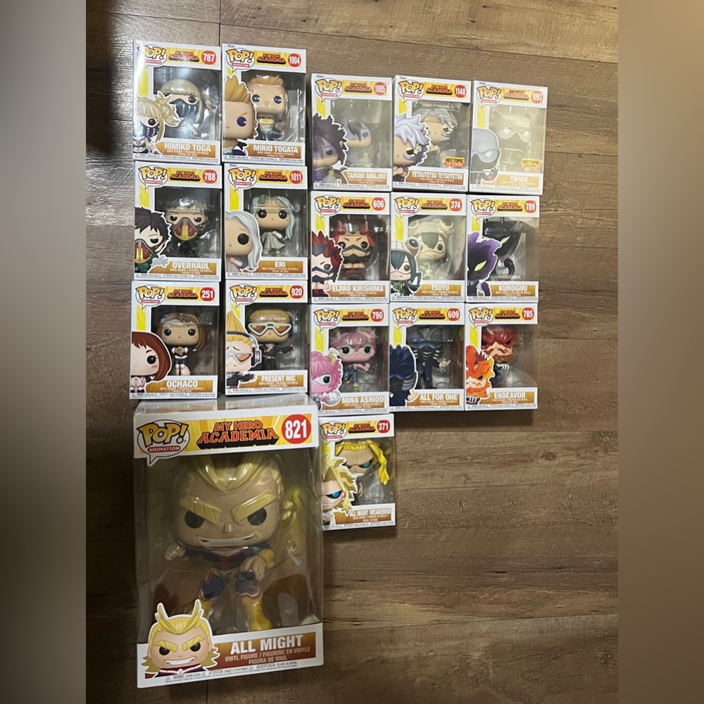 My Hero Academia Funko Pop Figures Set